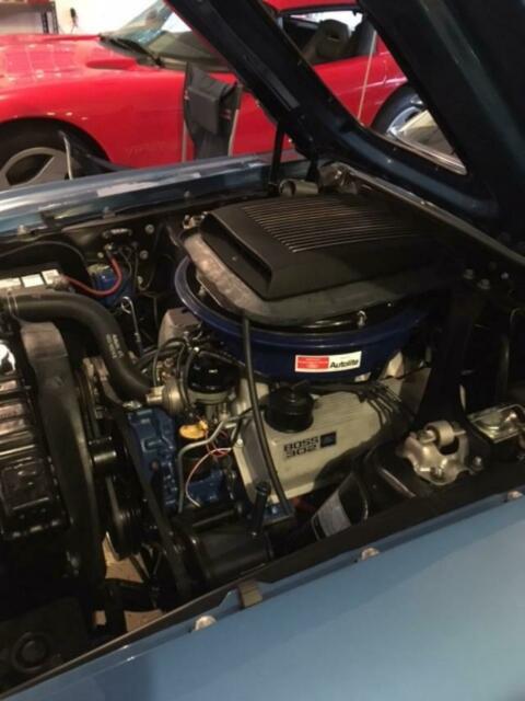 1970 Blue Ford Mustang Fastback