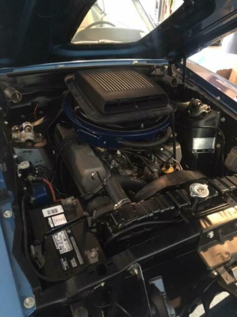 1970 Blue Ford Mustang Fastback