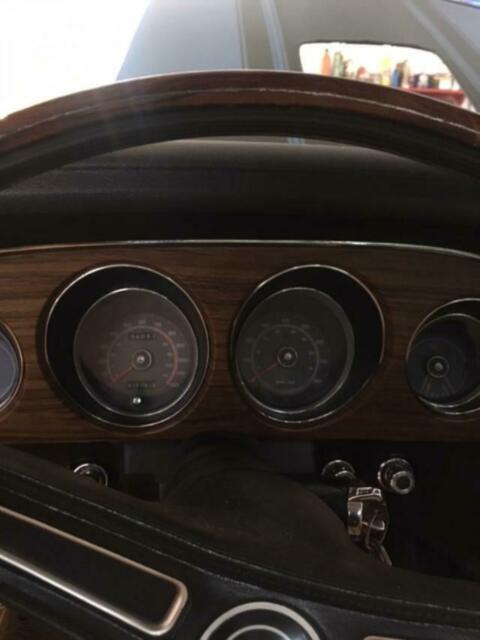 1970 Blue Ford Mustang Fastback