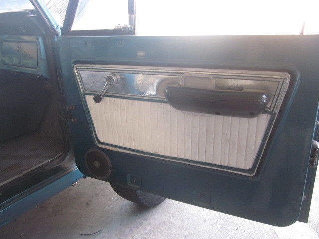 1970 Teal green Ford Bronco Convertible