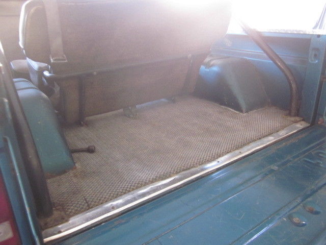 1970 Teal green Ford Bronco Convertible