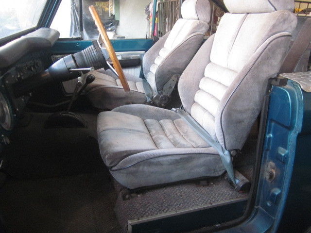 1970 Teal green Ford Bronco Convertible