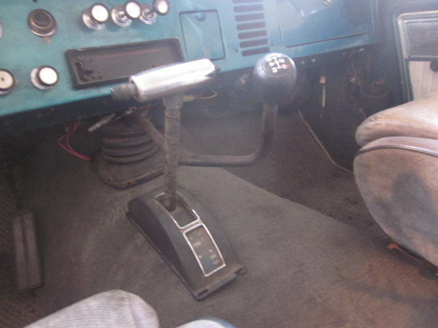 1970 Teal green Ford Bronco Convertible