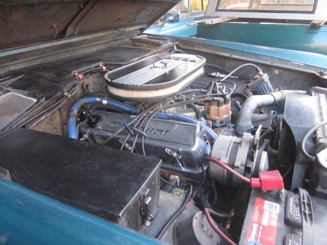 1970 Teal green Ford Bronco Convertible