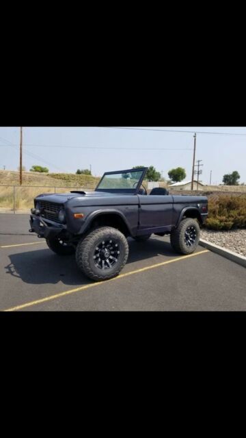 1970 Purple Ford Bronco