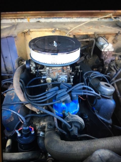 1970 Blue Ford Bronco Wagon