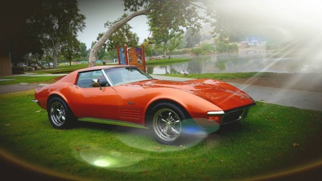 1970 Bronze Chevrolet Corvette Coupe