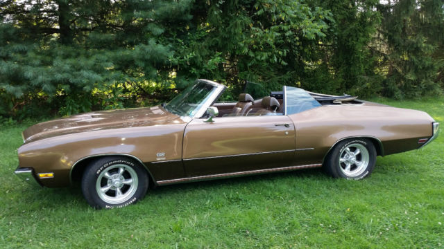 1970 Brown Buick Skylark Convertible