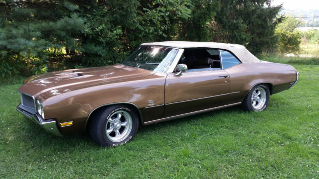 1970 Brown Buick Skylark Convertible