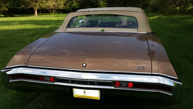 1970 Brown Buick Skylark Convertible