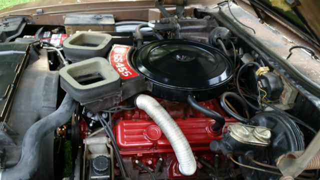 1970 Brown Buick Skylark Convertible