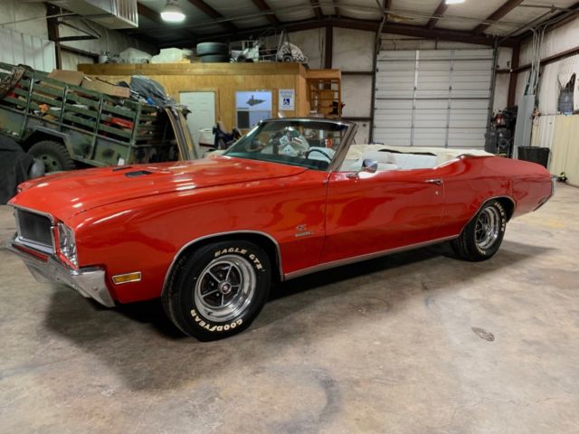 1970 Red Buick GS 455 CONVERTIBLE Convertible