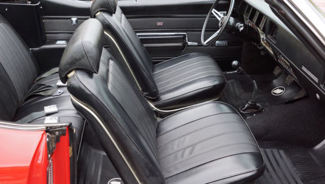 1970 Red Buick Skylark Convertible