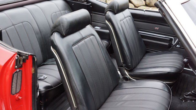 1970 Red Buick Skylark Convertible