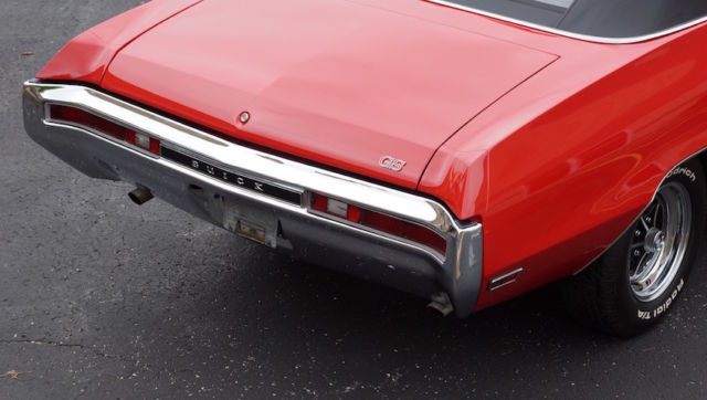 1970 Red Buick Skylark Convertible