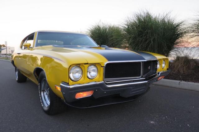 1970 Yellow Buick GS455 Coupe