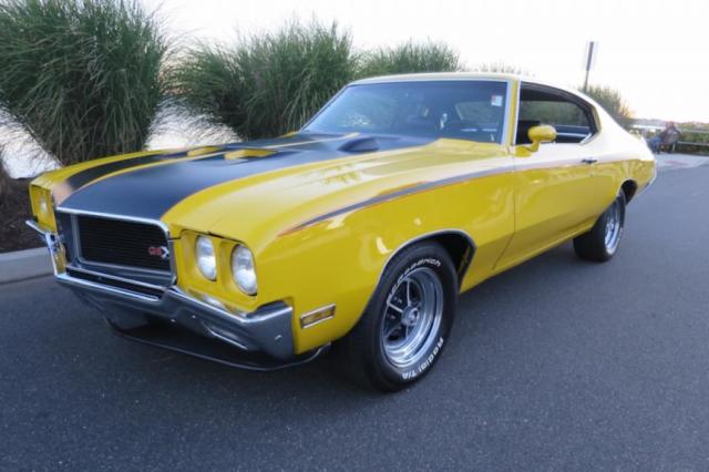 1970 Yellow Buick GS455 Coupe