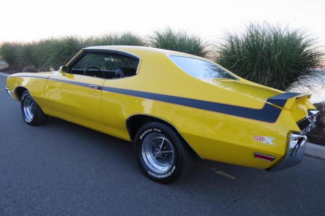 1970 Yellow Buick GS455 Coupe