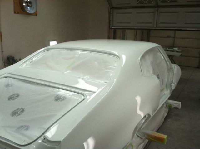 1970 White Buick Skylark Coupe