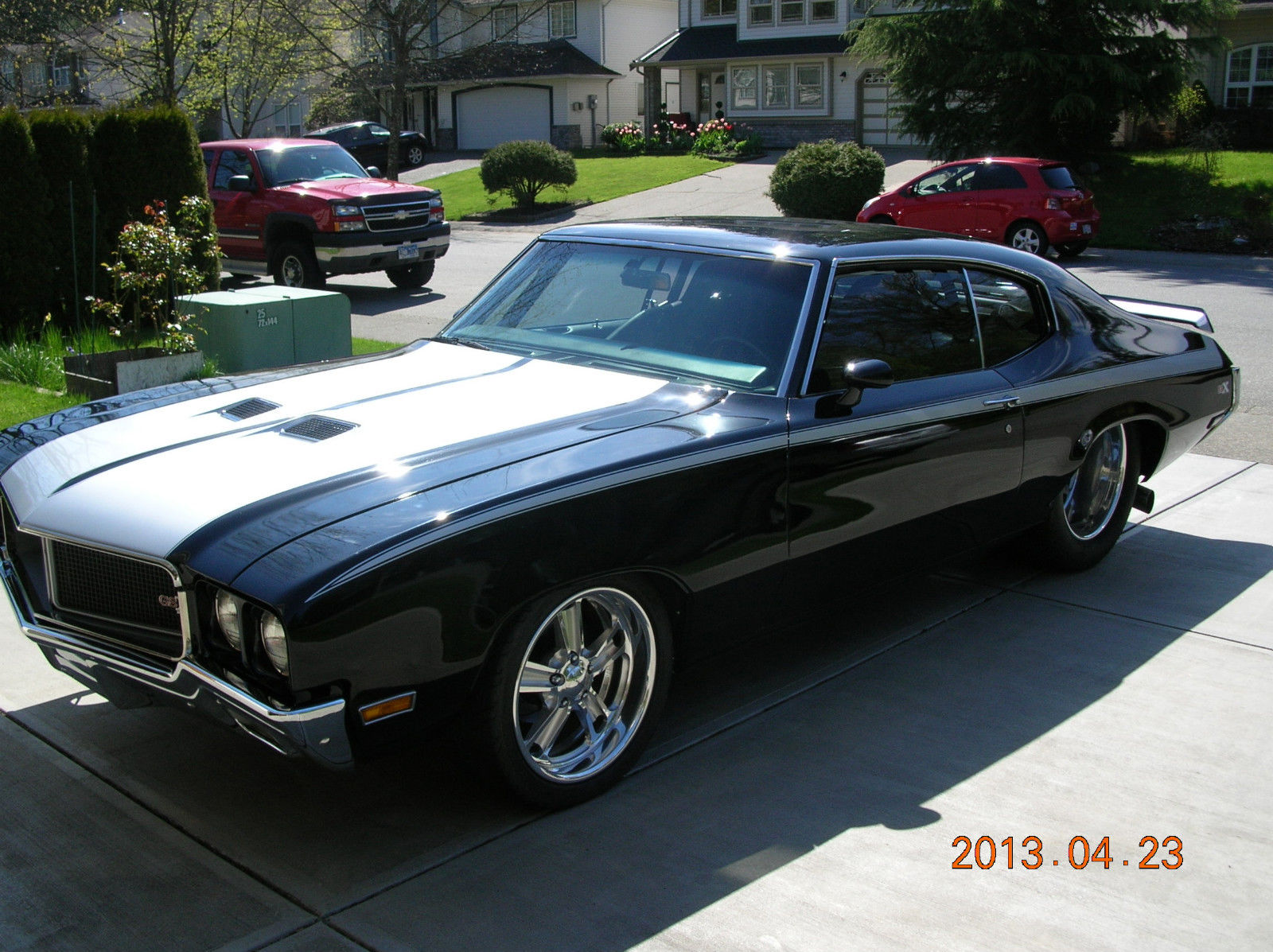 1970 Black Buick Skylark Coupe