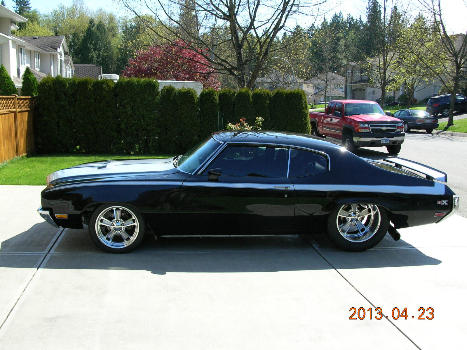 1970 Black Buick Skylark Coupe