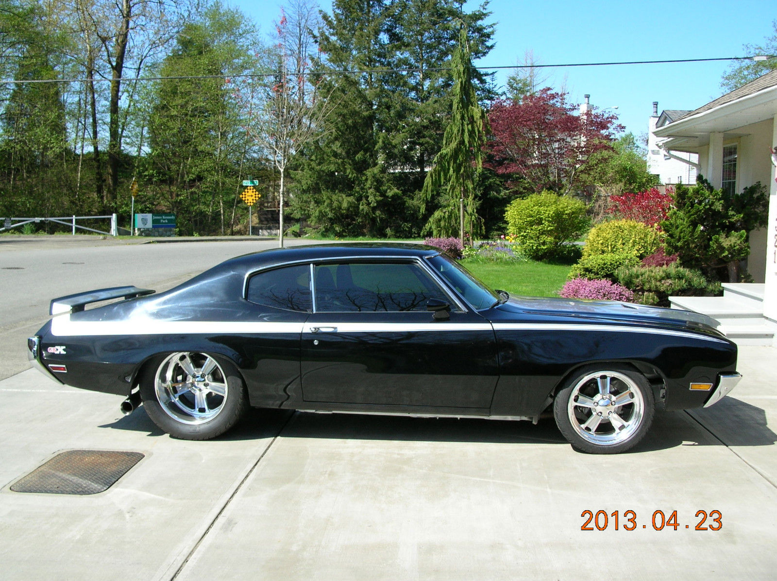 1970 Black Buick Skylark Coupe
