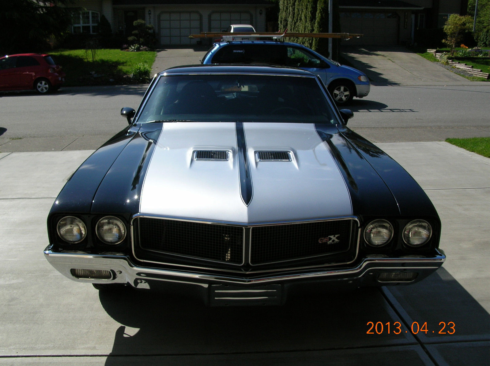 1970 Black Buick Skylark Coupe