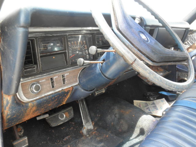 1970 Blue Buick Riviera Coupe