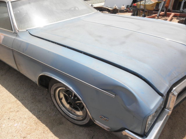 1970 Blue Buick Riviera Coupe