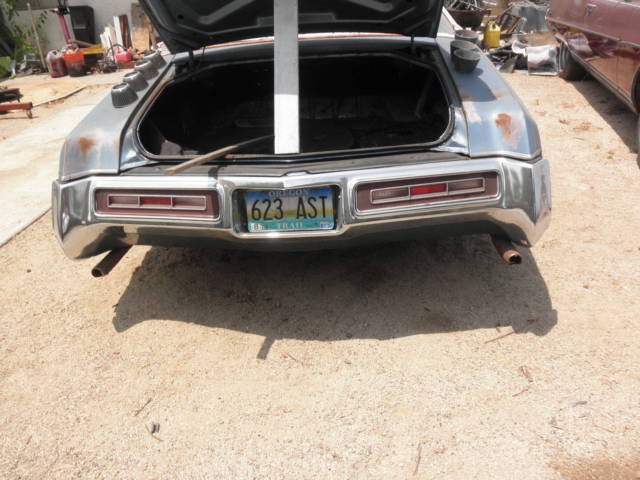 1970 Blue Buick Riviera Coupe