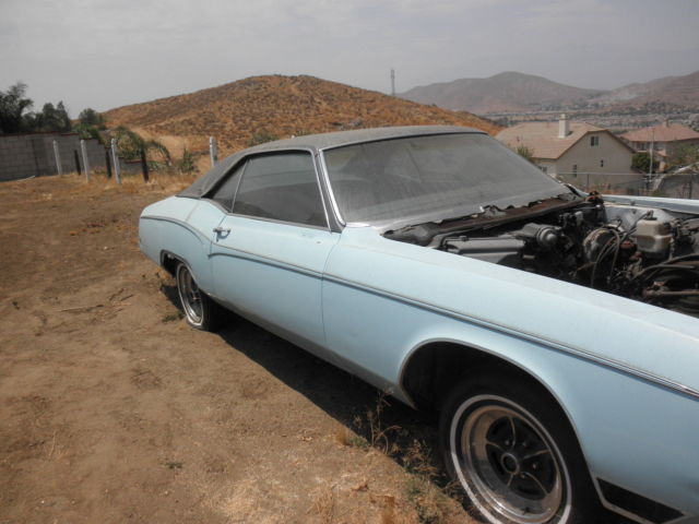 1970 Blue Buick Riviera Coupe