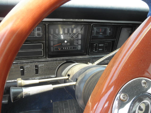 1970 Blue Buick Riviera Coupe