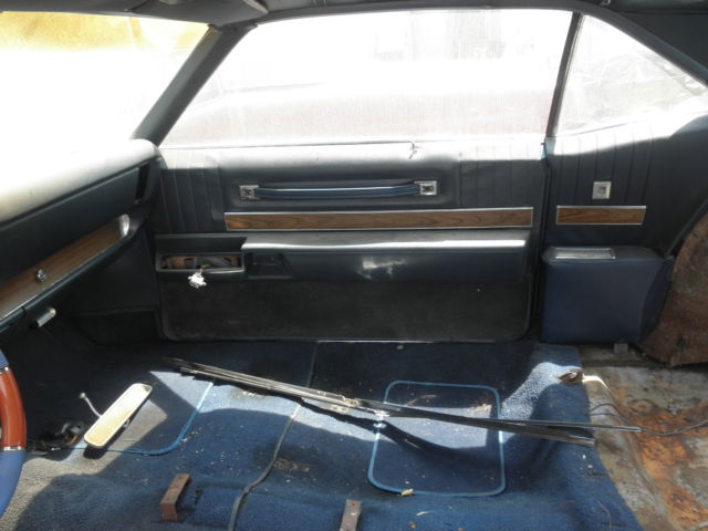 1970 Blue Buick Riviera Coupe