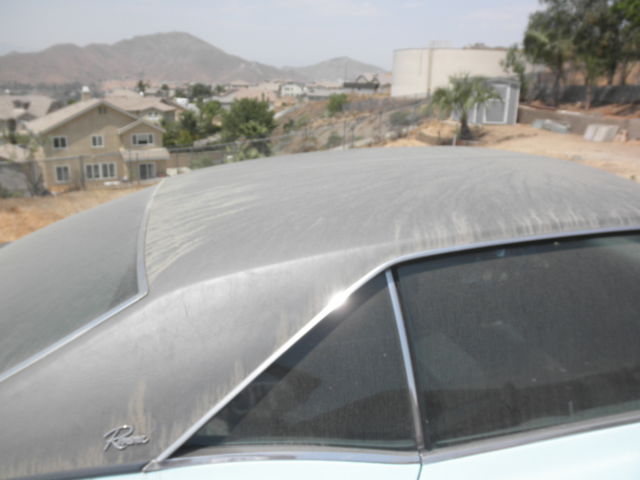 1970 Blue Buick Riviera Coupe