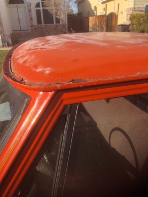 1970 Orange Chevrolet C-10 Standard Cab Pickup