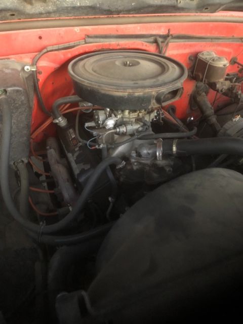 1970 Orange Chevrolet C-10 Standard Cab Pickup