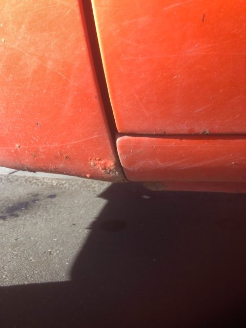 1970 Orange Chevrolet C-10 Standard Cab Pickup