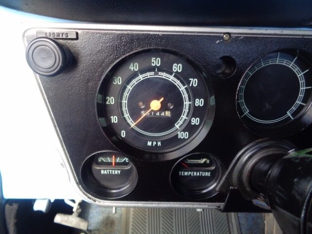 1970 Blue Chevrolet C-10 classic truck