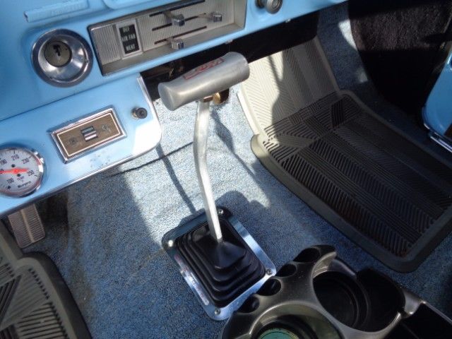 1970 Blue Chevrolet C-10 classic truck