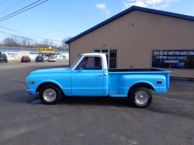 1970 Blue Chevrolet C-10 classic truck