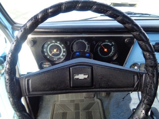 1970 Blue Chevrolet C-10 classic truck