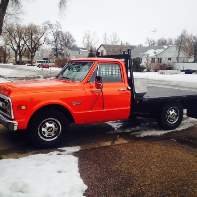 1970 Orange Chevrolet Other Pickups Cab & Chassis