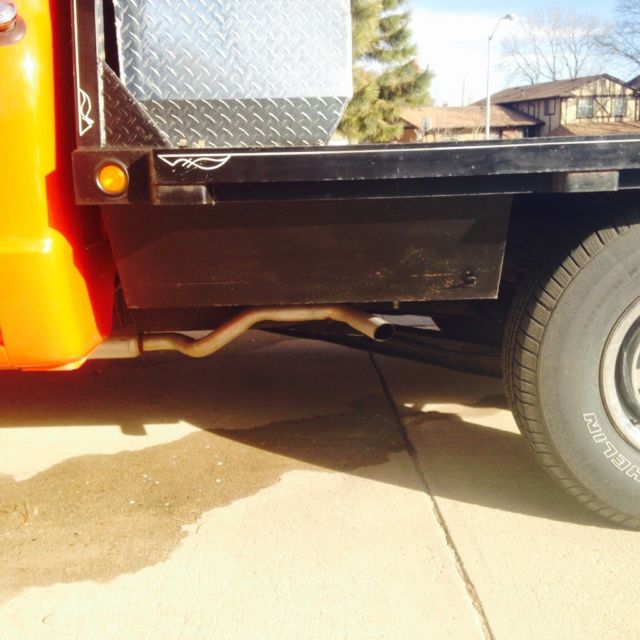 1970 Orange Chevrolet Other Pickups Cab & Chassis