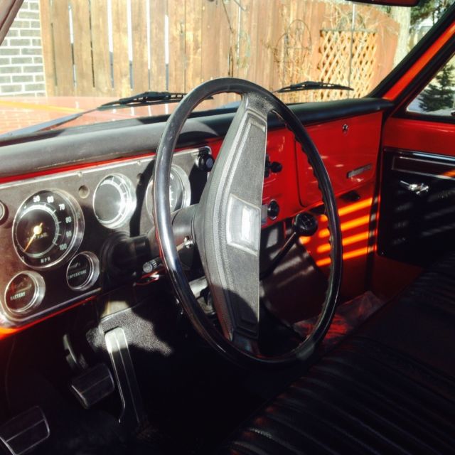 1970 Orange Chevrolet Other Pickups Cab & Chassis