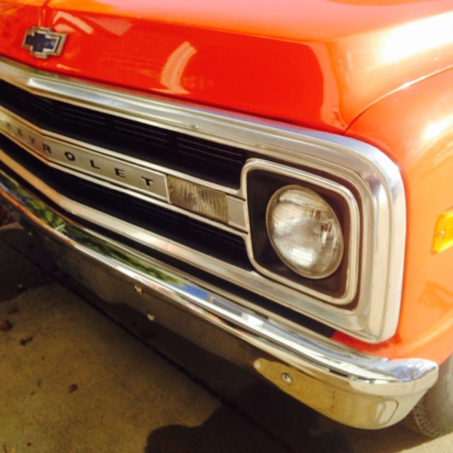1970 Orange Chevrolet Other Pickups Cab & Chassis
