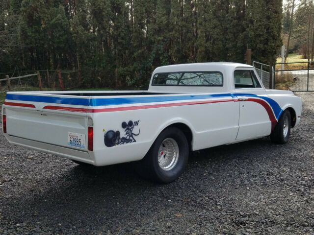 1970 White Chevrolet C-10