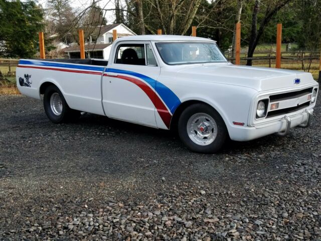 1970 White Chevrolet C-10
