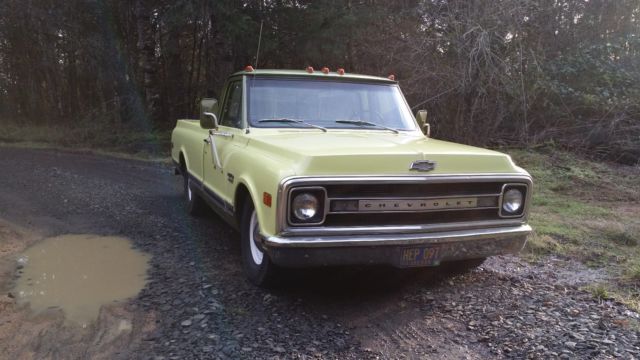 1970 Yellow Chevrolet C-10 Pickup