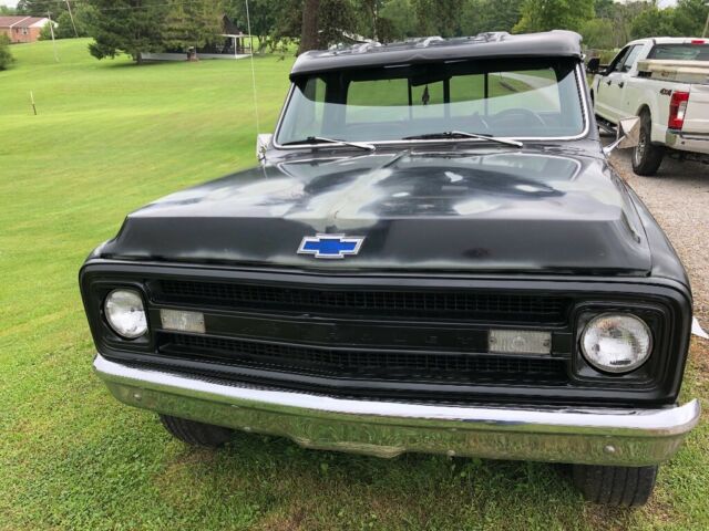 1970 Black Chevrolet C-10 Standard Cab Pickup