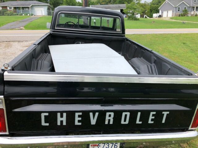 1970 Black Chevrolet C-10 Standard Cab Pickup